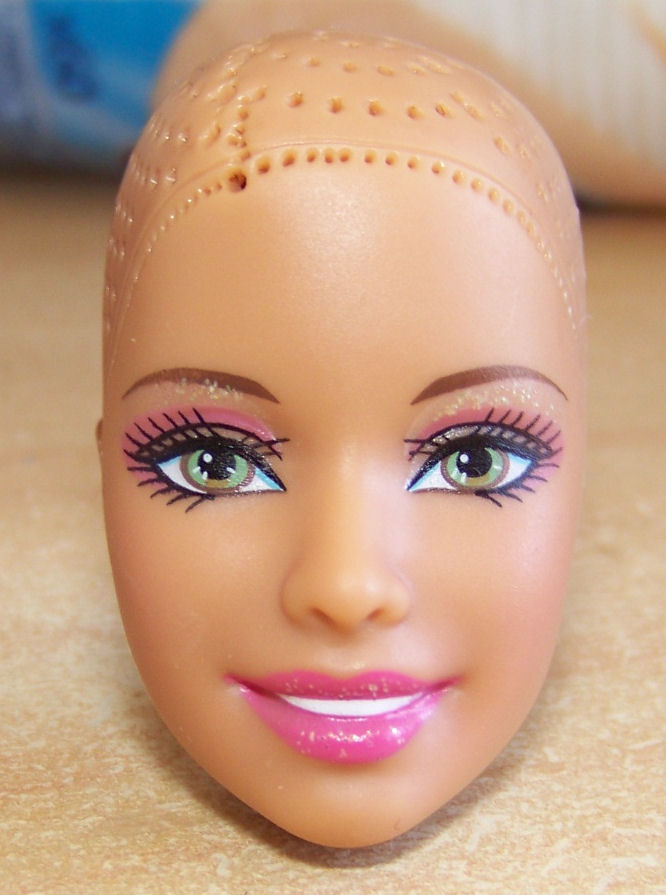 barbie bald doll