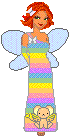 Original Kero rainbow costume